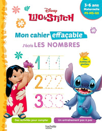 Mon cahier effaçable - J'écris les nombres
