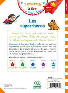 Sami et Julie CP Niveau 1  Les super-héros