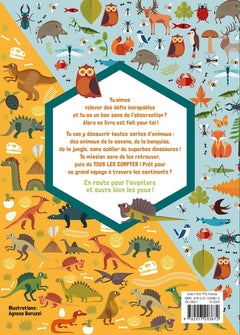 Cherche et trouve - dinosaures et animaux du monde