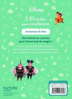 DISNEY - 5 minutes pour s'endormir (4-6 ans) - Aventures de Fées