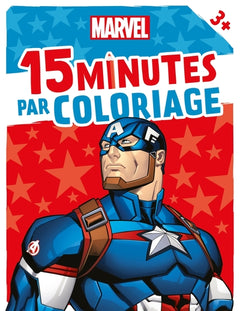 Captain America - 15 minutes par coloriage
