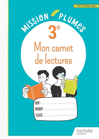 Mon carnet de lectures 3e - Cahier élève