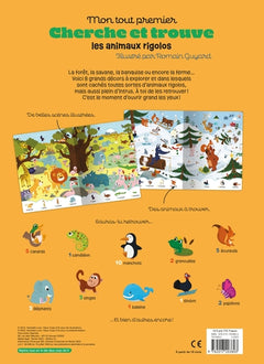 Mon tout premier cherche et trouve - Les animaux rigolos