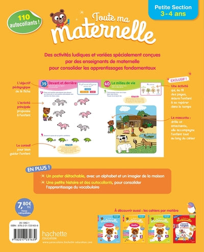 Toute ma maternelle - Petite section 3-4 ans