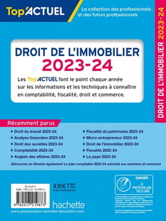 Top actuel Droit de l'immobilier