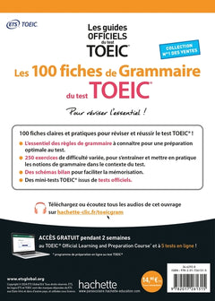 Les 100 fiches de grammaire du test TOEIC®