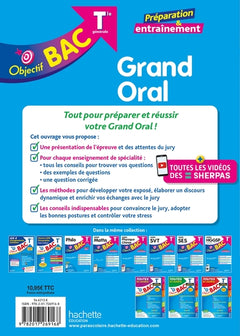 Objectif Bac Tle spécialité Grand Oral Bac 2025