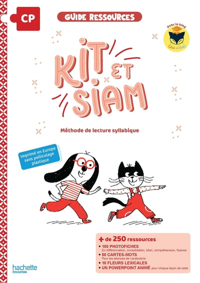 Kit et Siam - Méthode de lecture CP - Guide ressources