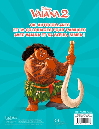 Vaiana 2 - Mes autocollants