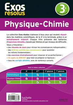 Exos résolus - Physique-Chimie 3e