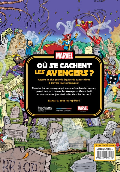 Où se cachent les Avengers ? - Cherche et trouve