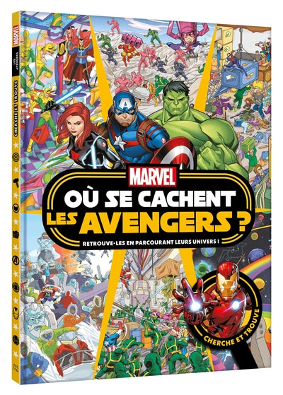 Où se cachent les Avengers ? - Cherche et trouve