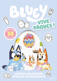 Bluey - Vive Pâques ! Coloriages et stickers