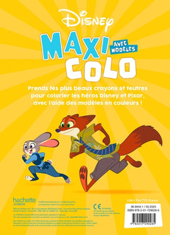DISNEY - Maxi Colo avec modèles (4+)