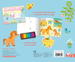 Coloriages à doigts la ferme