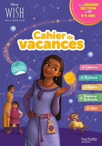 Disney - Wish - De la Grande Section au CP - Cahier de vacances 2025