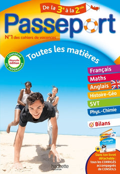 Passeport - Toutes les matières - De la 3e à la 2de - Cahier de vacances 2024