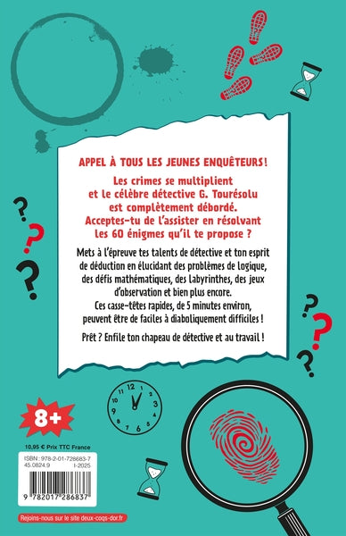 Cluedunnit 60 énigmes pour détective junior