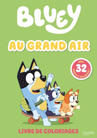 Bluey - Au grand air - Livre de coloriages