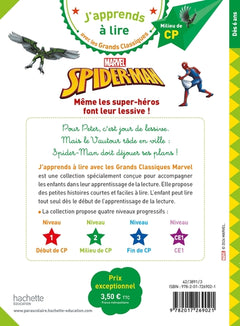Disney - Marvel - Spider-Man - Même les super-héros font leur lessive, CP Niveau 2