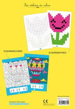 Coloriages mystères codes et pixels