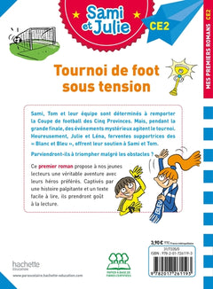 Sami et Julie Roman CE2 Tournoi de foot sous tension