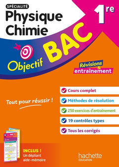 Objectif BAC 1re spécialité Physique Chimie BAC 2026