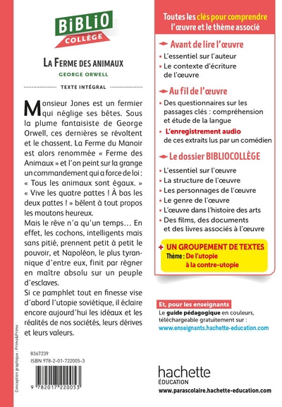 La ferme des animaux