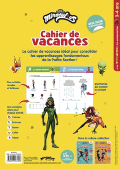 Miraculous - De la Petite Section à la Moyenne Section - Cahier de vacances 2026