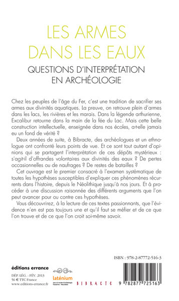 Les armes dans les eaux