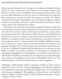 Les temples de tradition celtique en Gaule romaine