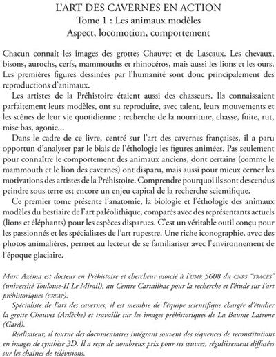 L'art des cavernes en action