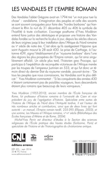 Les Vandales et l'Empire romain