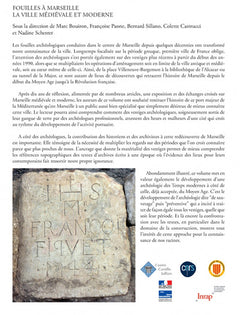 Fouilles à Marseille