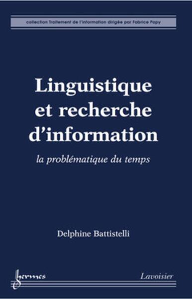 Linguistique et recherche d'information : la problématique du temps