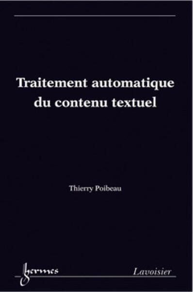 Traitement automatique du contenu textuel