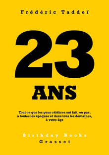 23 ans