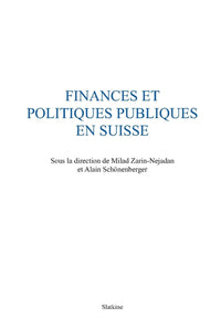 Finances et politiques publiques en suisse