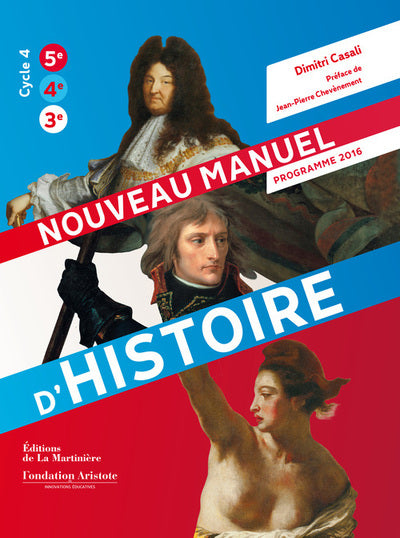 Nouveau manuel d'histoire: Programme 2016