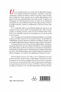 Une vie au Quai