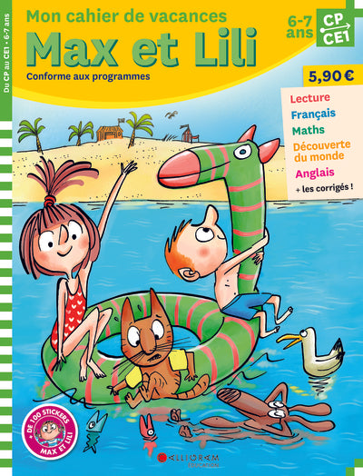 Cahier de vacances Max et Lili - CP/CE1
