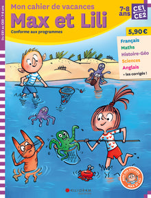Cahier de vacances Max et Lili - CE1/CE2