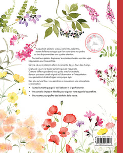 Aquarelle fleurs des champs