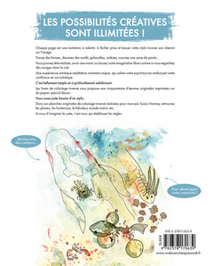 Coloriage inversé - Ambiance bord de mer