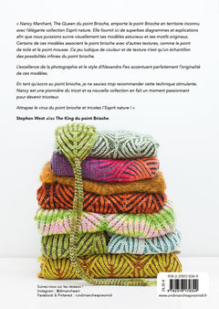 Tricot brioche, esprit nature
