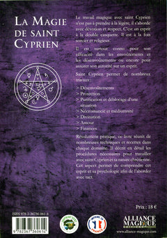 La Magie de Saint Cyprien - Traité personnel des pratiques magiques avec saint Cyprien d'Antioche