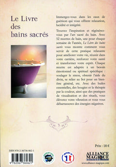 Le livre des bains sacrés - 52 bains rituels pour Revitaliser votre esprit