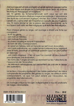 Les Carrés Magiques des 72 Génies