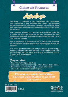 Astrologie - Cahier de vacances