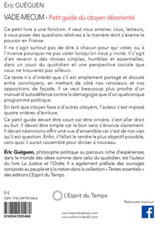 Vade-mecum - Petit guide du citoyen désorienté